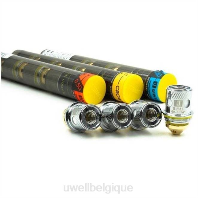 UWELL CROWN 2 bobines de remplacement (paquet de 4) sus316 parallèle 0,25 ohm 2VTX260 | UWELL VAPE FOR SALE