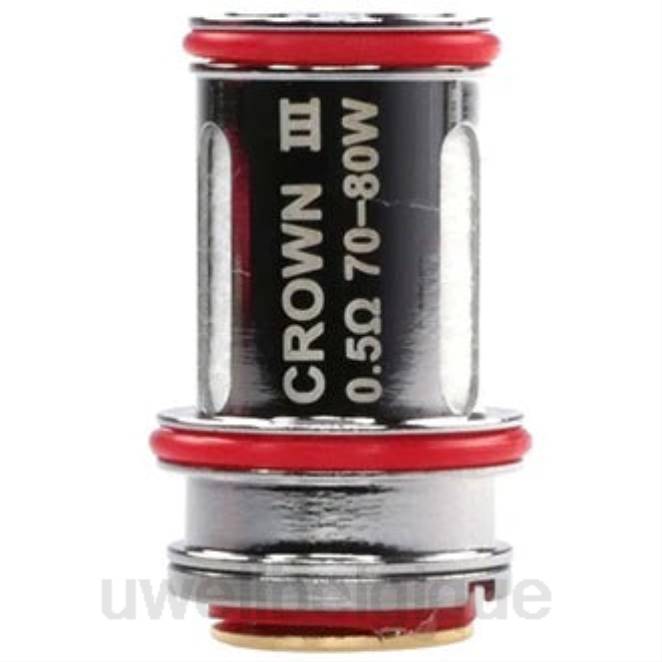 UWELL CROWN 3 bobines (paquet de 4) 0,5 ohm 2VTX93 | UWELL VAPE JETABLE