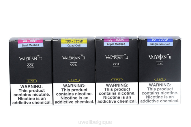 UWELL VALYRIAN 2 bobines de remplacement (paquet de 2) un2 maille unique 0,32 ohm 2VTX28 | UWELL PRIX
