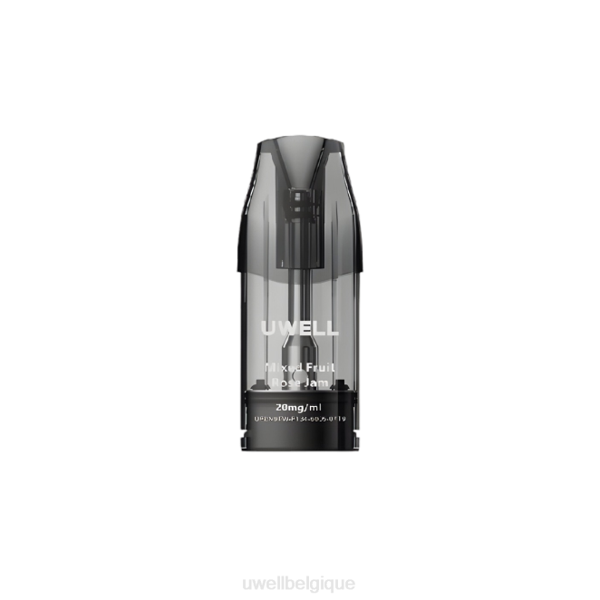 UWELL DQ600 dosette jetable d\'arômes préremplis confiture de myrtilles 2VTX342 | UWELL BRUXELLES