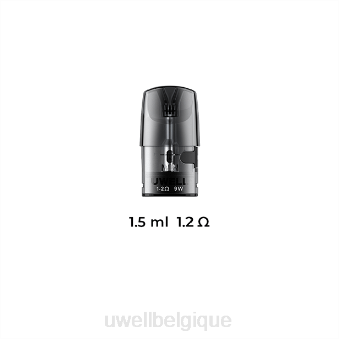 UWELL CRAVAT dosettes de remplacement 1,2 ohm 2VTX96 | UWELL VAPE PRICE