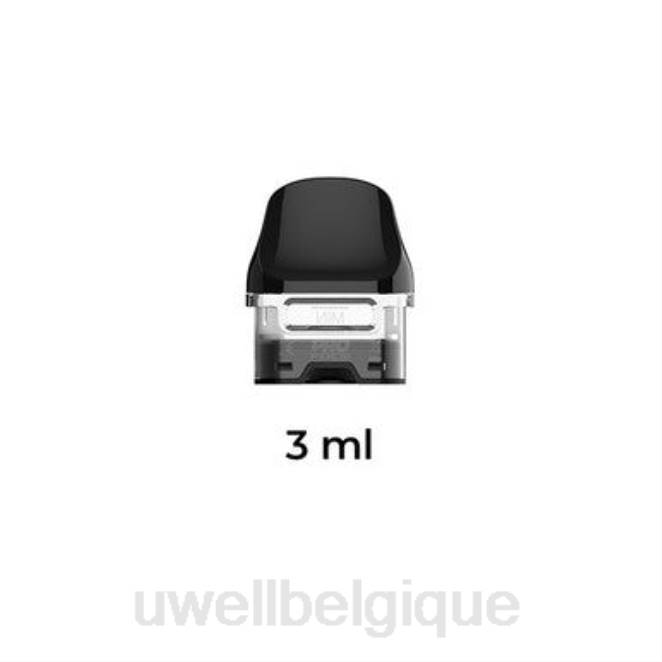 UWELL CROWN D dosettes de remplacement cartouche vide (paquet de 2) 2VTX160 | UWELL VAPE FOR SALE