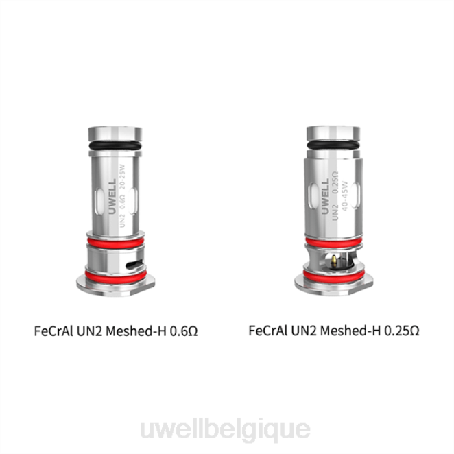 UWELL HAVOK V1 set de coil pod 1 pod + 1 coil 0,25 ohm 2VTX274 | UWELL VAPE POD