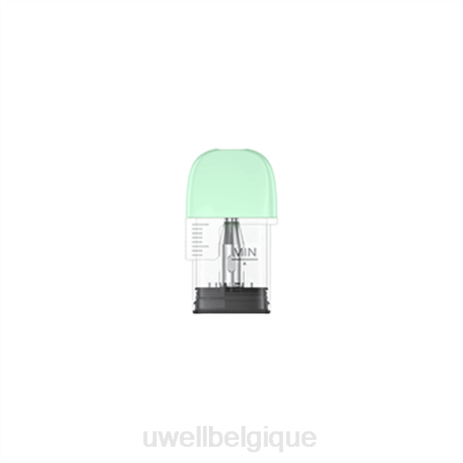 UWELL POPREEL P1 Pod de remplacement (paquet de 4) 1,2 ohm 2VTX84 | UWELL VAPE POD
