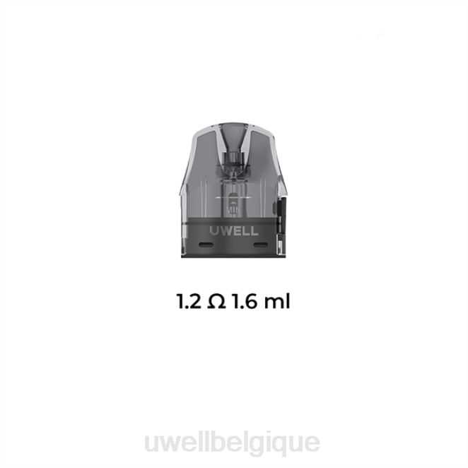 UWELL SCULPTOR dosette de remplacement vide 1,2 ohm (paquet de 2) 2VTX168 | UWELL PRIX