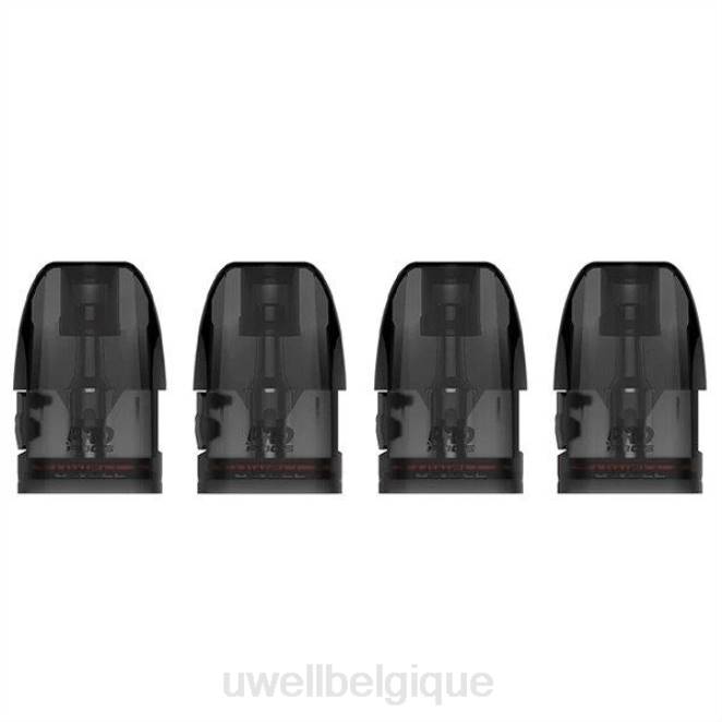 UWELL cosses de remplacement de trépied paquet de 4 2VTX107 | UWELL E CIGARETTE