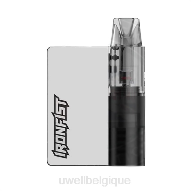 UWELL CALIBURN IRONFIST L mod de capsule argent métallique 2VTX158 | UWELL PRIX
