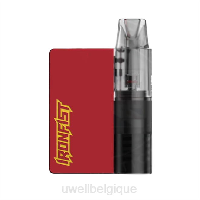 UWELL CALIBURN IRONFIST L mod de capsule rouge corail 2VTX157 | UWELL E CIGARETTE