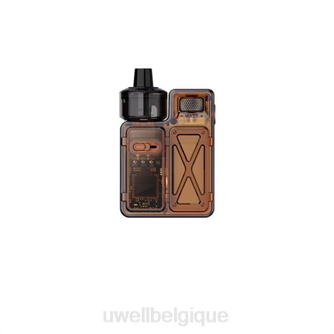 UWELL CROWN M mod de capsule brun 2VTX115 | UWELL VAPE SHOP