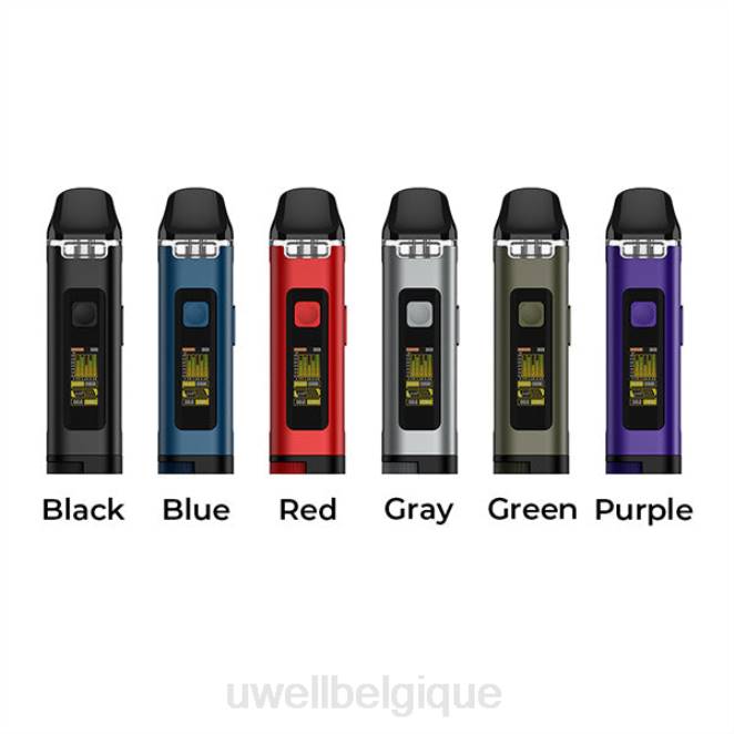 UWELL CROWN D kit de dosettes noir 2VTX117 | UWELL E CIGARETTE