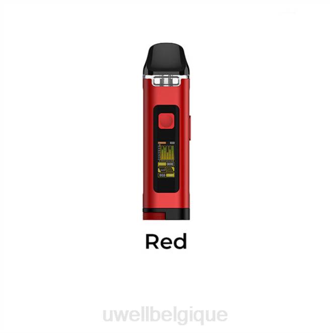 UWELL CROWN D kit de dosettes rouge 2VTX122 | UWELL BRUXELLES