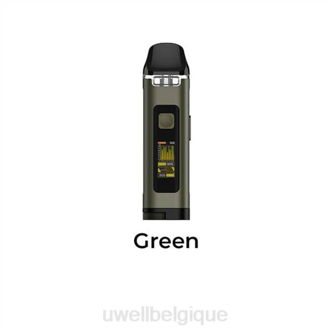 UWELL CROWN D kit de dosettes vert 2VTX119 | UWELL STORE