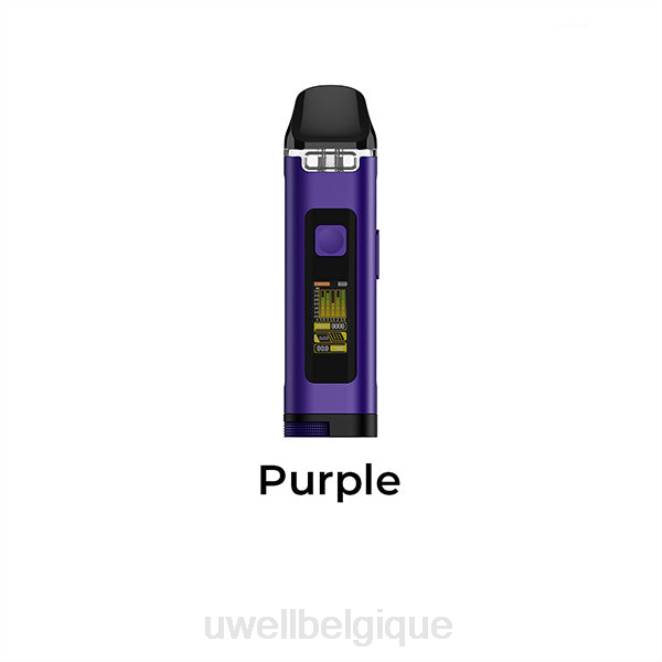 UWELL CROWN D kit de dosettes violet 2VTX121 | UWELL BELGIQUE
