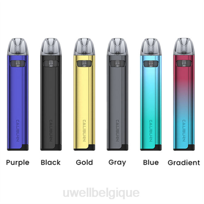 UWELL CALIBURN A2S trousse or 2VTX65 | UWELL VAPE SHOP