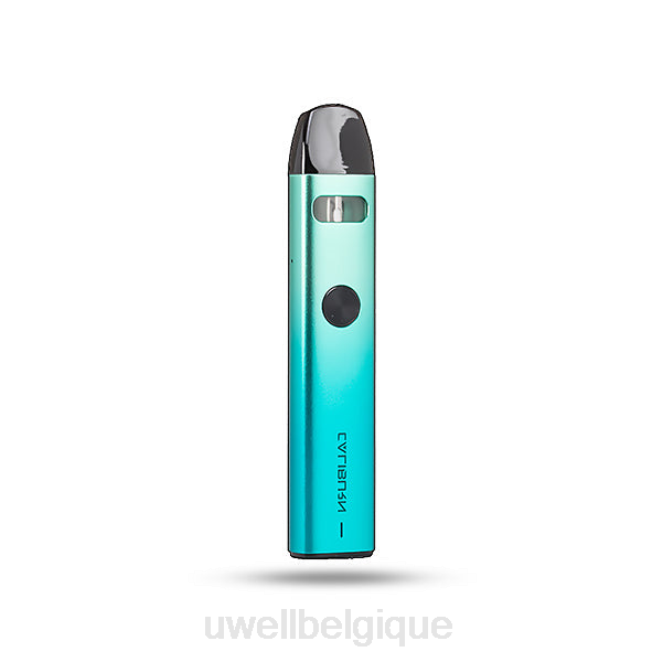 UWELL CALIBURN A2 trousse | 15w bleu aqua 2VTX9 | UWELL STORE