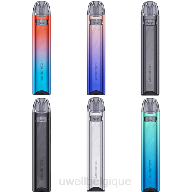 UWELL CALIBURN A3S kit (système de pods) gris sidéral 2VTX23 | UWELL VAPE JETABLE