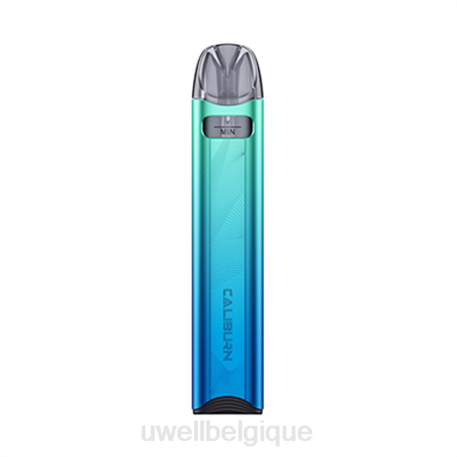 UWELL CALIBURN A3S kit (système de pods) lac vert 2VTX25 | UWELL VAPE SHOP