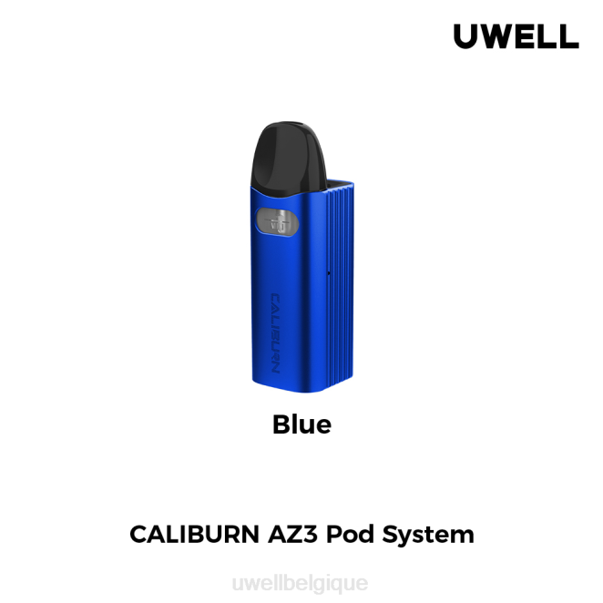 UWELL CALIBURN AZ3 kit (système de pods) bleu 2VTX145 | UWELL VAPE SHOP
