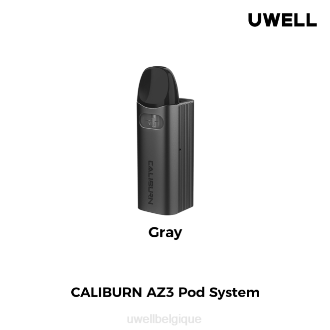 UWELL CALIBURN AZ3 kit (système de pods) gris 2VTX146 | UWELL VAPE PRICE