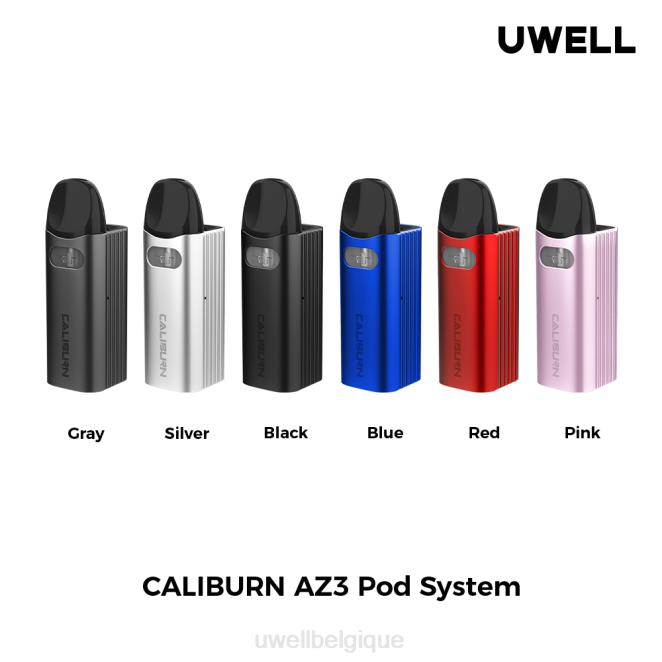 UWELL CALIBURN AZ3 kit (système de pods) gris 2VTX146 | UWELL VAPE PRICE