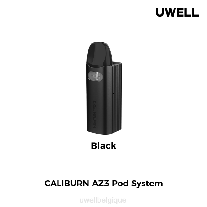UWELL CALIBURN AZ3 kit (système de pods) noir 2VTX144 | UWELL VAPE POD