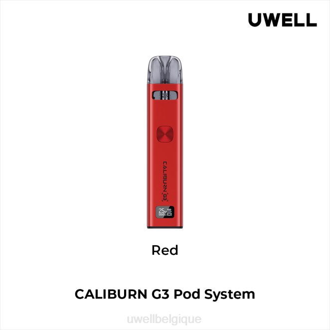 UWELL CALIBURN G3 trousse rouge 2VTX137 | UWELL E CIGARETTE