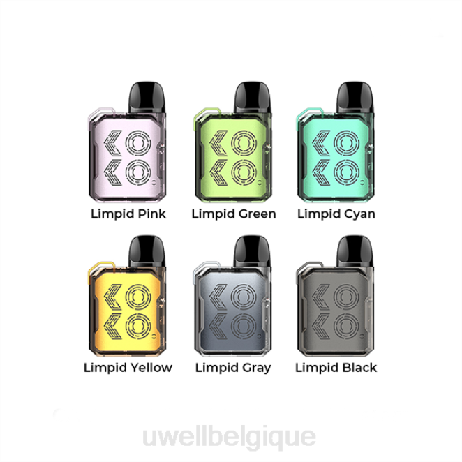 UWELL CALIBURN GK2 kit de dosettes aurore verte 2VTX97 | UWELL E CIGARETTE