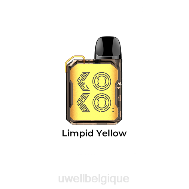 jaune limpide