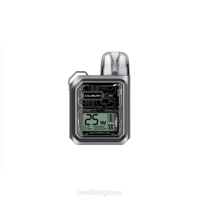 UWELL CALIBURN GK3 système de dosettes argent 2VTX171 | UWELL BELGIQUE