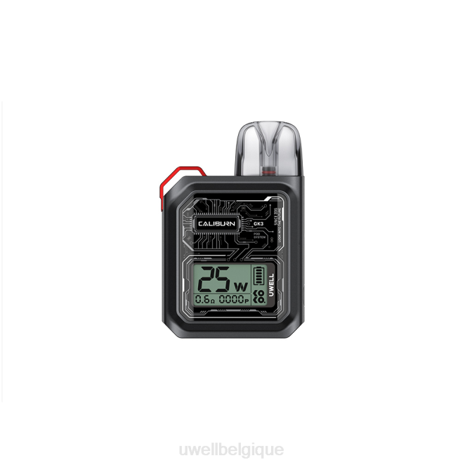 UWELL CALIBURN GK3 système de dosettes cmf noir 2VTX174 | UWELL VAPE POD