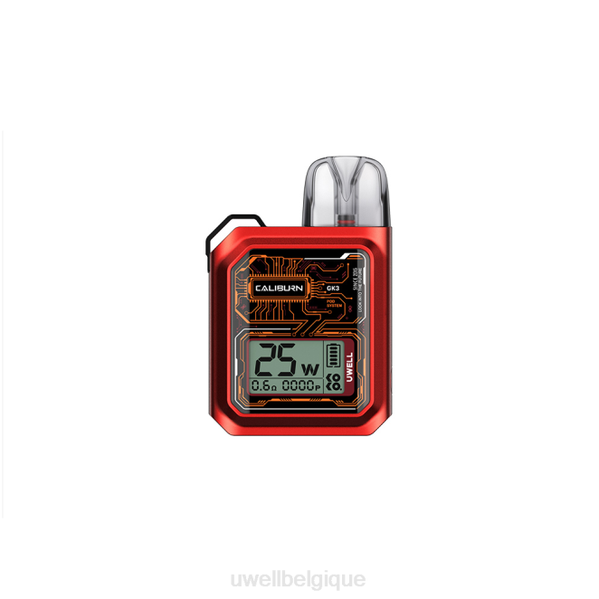 UWELL CALIBURN GK3 système de dosettes rouge 2VTX172 | UWELL BRUXELLES