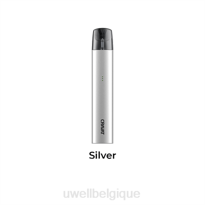 UWELL CRAVAT système de dosettes argent 2VTX79 | UWELL STORE
