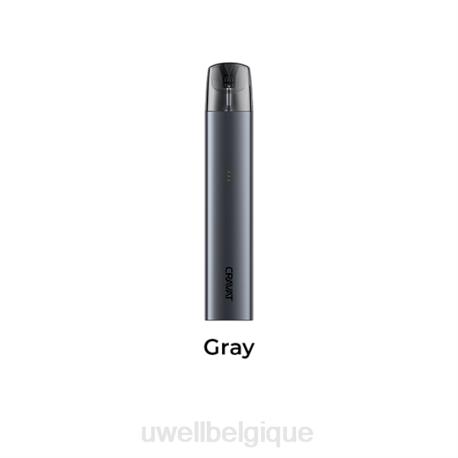 UWELL CRAVAT système de dosettes gris 2VTX80 | UWELL VAPE FOR SALE