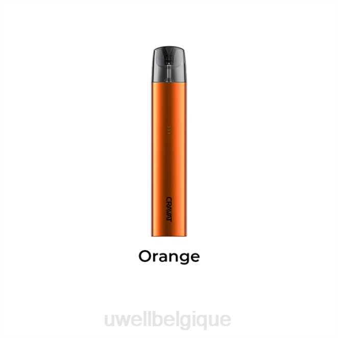 UWELL CRAVAT système de dosettes orange 2VTX77 | UWELL E CIGARETTE