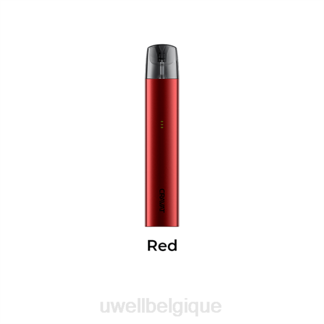 UWELL CRAVAT système de dosettes rouge 2VTX78 | UWELL PRIX