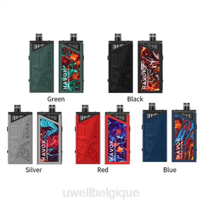 UWELL HAVOK V1 kit 65w noir 2VTX185 | UWELL VAPE SHOP