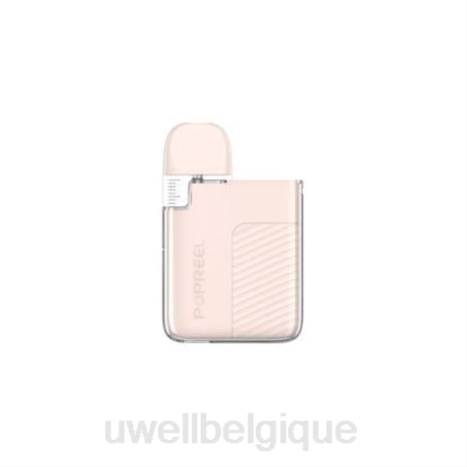 UWELL POPREEL PK1 kit de dosettes | 520mah beige abricot 2VTX52 | UWELL BRUXELLES