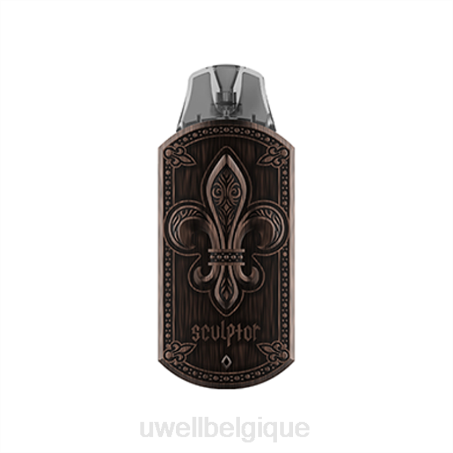 UWELL SCULPTOR système de dosettes bronze 2VTX13 | UWELL VAPE JETABLE