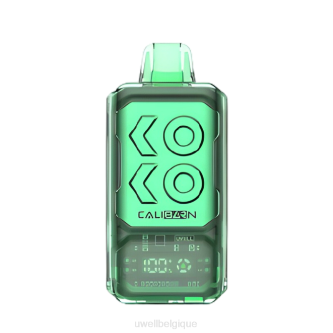 UWELL CALIBURN vape jetable de la barre s12000 menthe de Miami 2VTX287 | UWELL E CIGARETTE